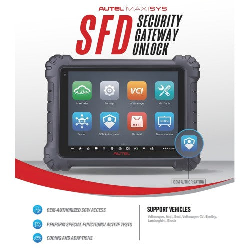 (Anni Sale)AUTEL VAG SFD Authorization 1 Time