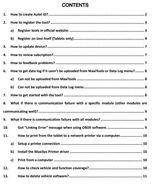 Ofofix FAQs List