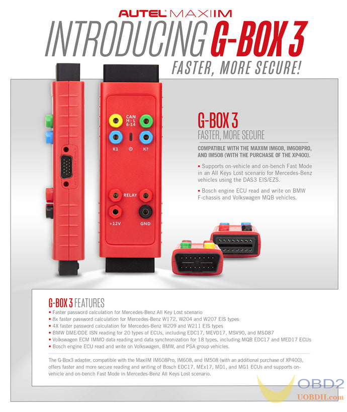 Autel G-Box3 VS G-Box2