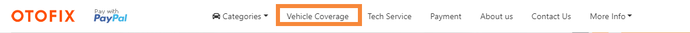 How to check  otofixVEHICLE COVERAGE?