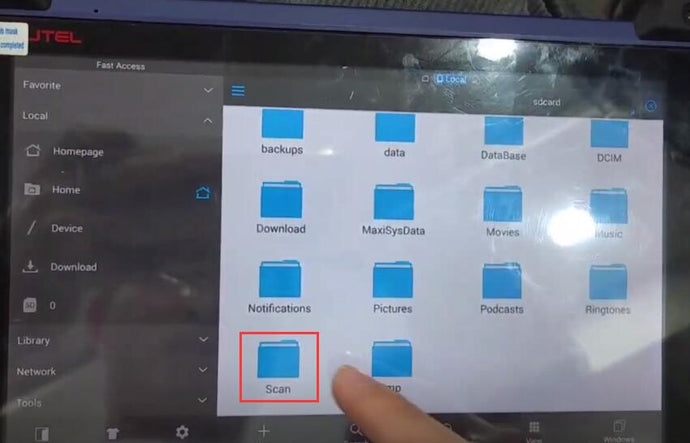 Autel IM608 Series Vehicle APP Disappear after Update,how to solve it?
