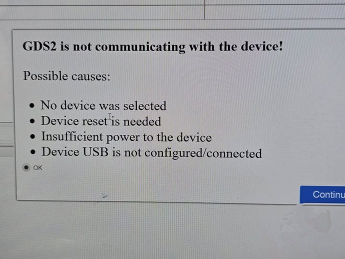 Autel MaxiFlash J2534 Not Connect with GM Techline Connect SPS2?