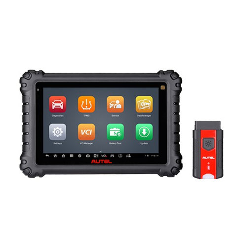 (US Ship)AUTEL MaxiCOM MK906S PRO-TS Support TPMS, AutoVIN, OE-level Diagnostics, Read/Erase Codes, View Freeze Frame Live Data With Bluetooth