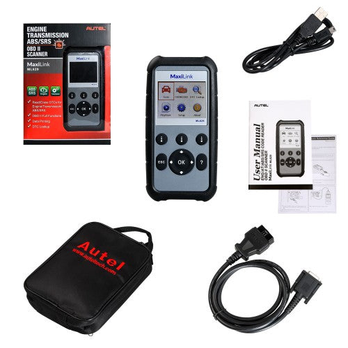 US Ship)Autel MaxiLink ML629 CAN OBD2 Scanner Code Reader ABS SRS