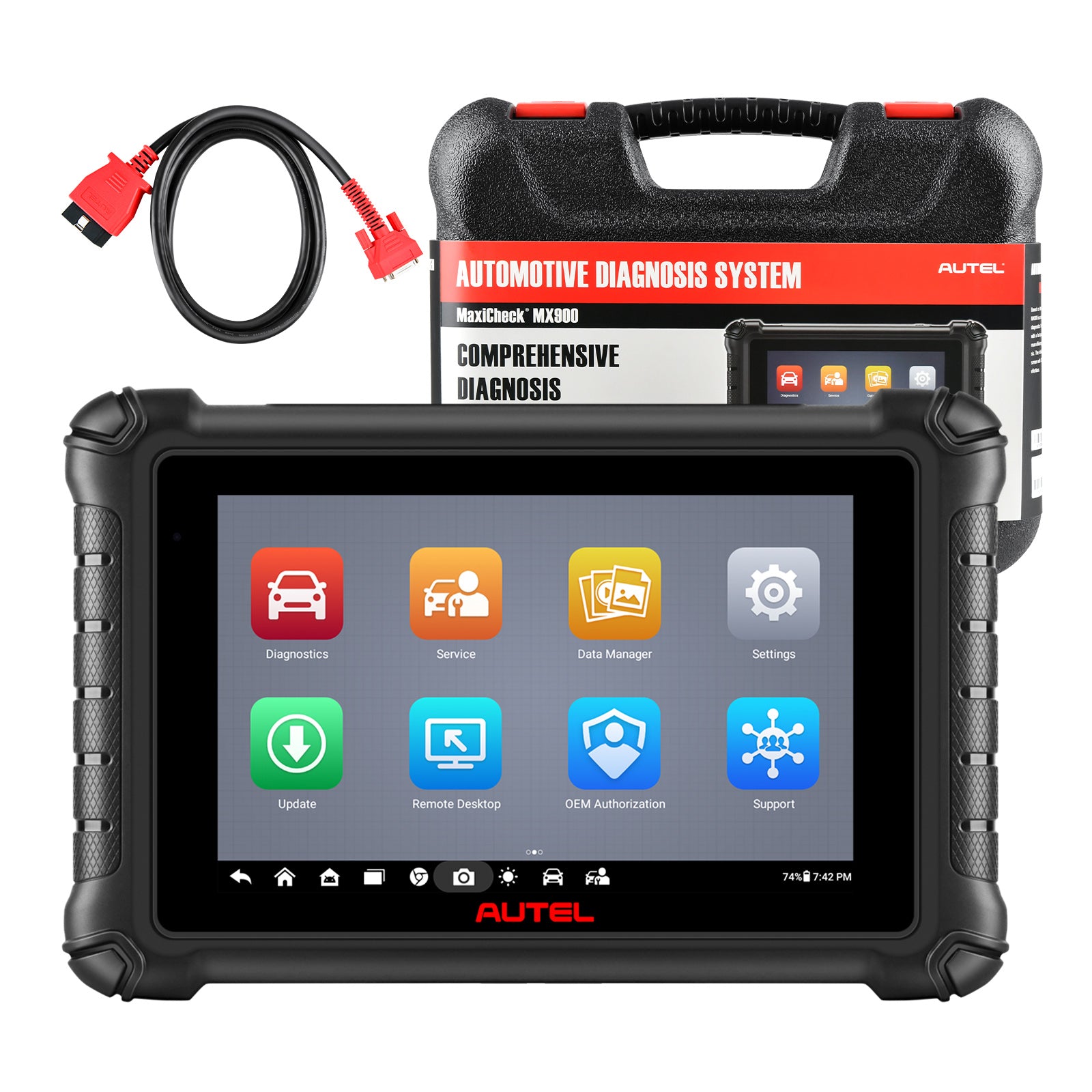 (US Ship)AUTEL MaxiCheck MX900 All Systems Diagnostics and Service Tablet Support DoIP & CAN FD, AutoVIN