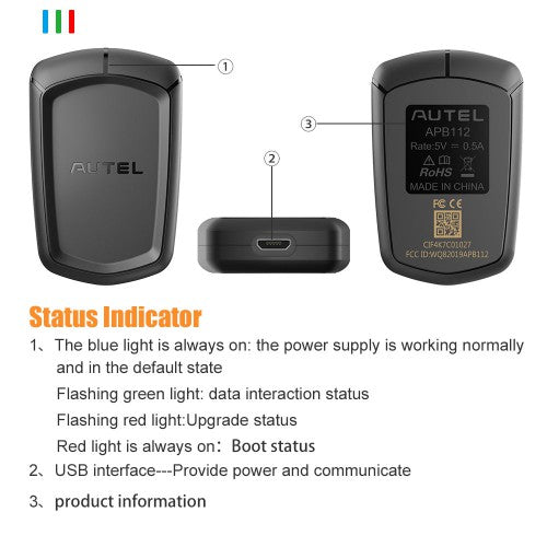 (XMAS SALE)(US Ship)AUTEL APB112 Smart Key Simulator Works for Autel MaxiIM IM508/ IM508S/IM608/IM608 PRO/IM608 PRO II