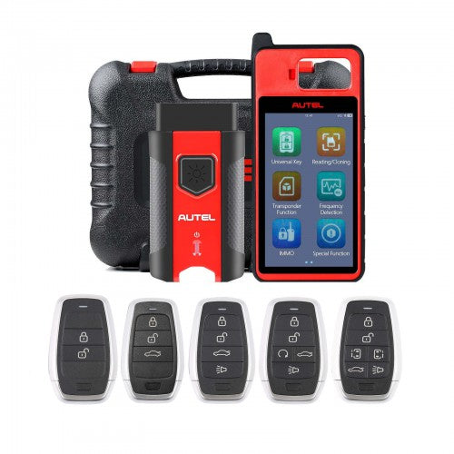 Autel MaxiIM KM100 Universal Key Generator Plus 5PCS AUTEL MAXIIM IKEY Standard Style Independent Smart Key