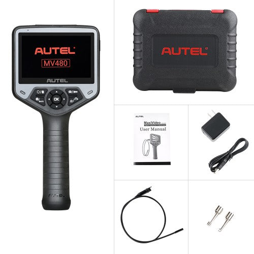 (US Ship)Autel MaxiVideo MV480 Inspection Camera 1080P HD Dual-camera Digital Videoscope