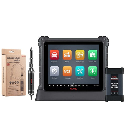 (US Ship)[2 Years Free Update]Autel MaxiCOM Ultra Lite Diagnosti Tool With Topology Mapping Support J2534 ECU Programming and Coding 36+ Service 5-in-1 VCMI Free Send  Autel MV108/ MaxiBAS BT506/ MSOBD2KIT