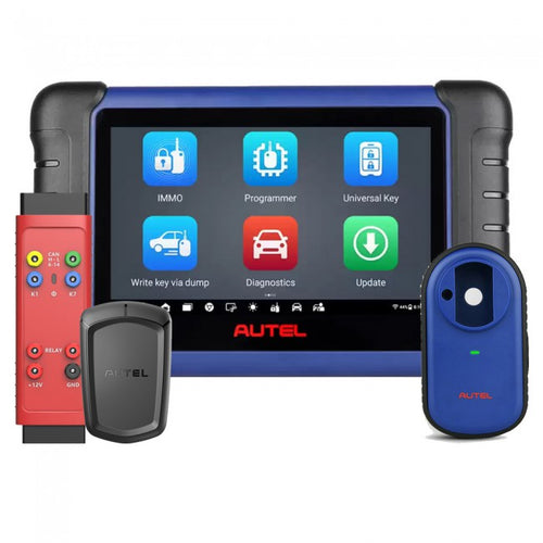 (US Ship)[2 Years Free Update]Autel MaxiIM IM608 II/ IM608S II Automotive All-In-One Key Programming Tool Support All Key Lost (No IP Restriction) with Autel APB112 Smart Key Simulator G-BOX3 Adapter