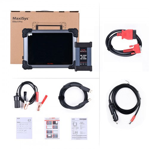 (US Ship)Autel MaxiSys Elite II Pro Automotive Full System Diagnostic Tool with MaxiFlash VCI Support SCAN VIN and Pre&Post Scan Send  BT506/MV108S/ MSOBD2KIT