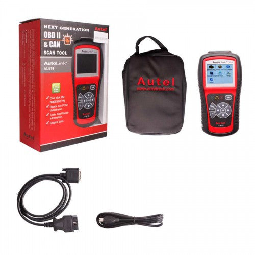Autel AutoLink AL519 V8.02 OBDII EOBD & CAN Scan Tool Free Update Online