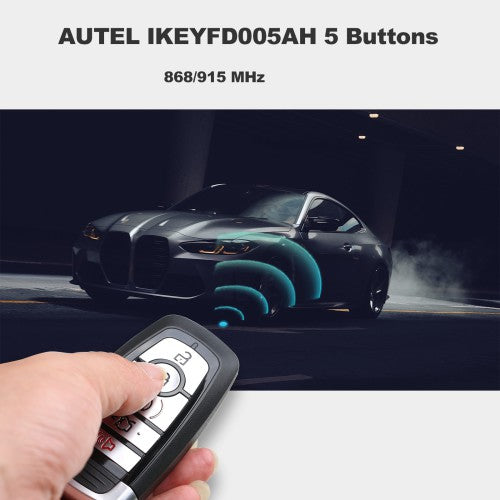 AUTEL IKEYFD005AH 5 Buttons 868/915 MHz