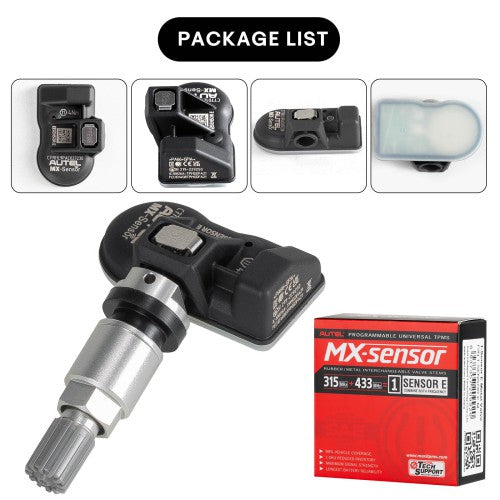 US Ship)Autel MX-Sensor 315MHz+433MHz 2 in 1 Universal