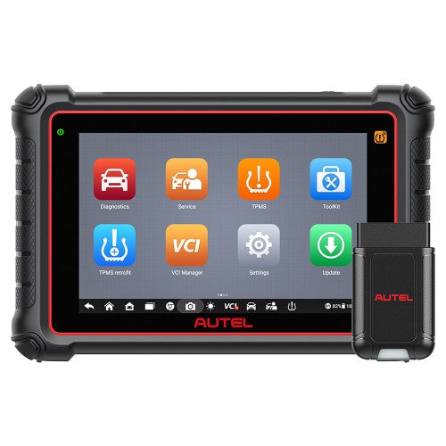 Autel MaxiPRO MP900-BT KIT Update of MP900Z-BT Supports DoIP CAN-FD, 40+ Services, ECU Coding, 11 PCS OBD1 Cable, FCA Autoauth