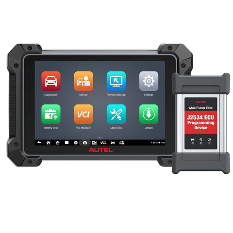 (US Ship)Autel MaxiCOM MK908 Pro II MK908P II Automotive Diagnostic Tablet J2534 Reprogramming Tool Support SCAN VIN and Pre&Post Scan Upgraded of Autel MK908PRO from US Local Distributor
