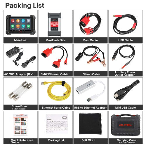 Autel MaxiCOM MK908 Pro II MK908P II Automotive Diagnostic Tablet J2534 Reprogramming Tool Support SCAN VIN and Pre&Post Scan Upgraded of Autel MK908PRO from US Local Distributor
