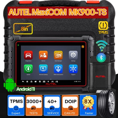 AUTEL MaxiCOM 自動車診断ツール MK900-TS US Ship)Autel MaxiCOM MK900TS MK900-TS Wireless TPMS Diagnostic