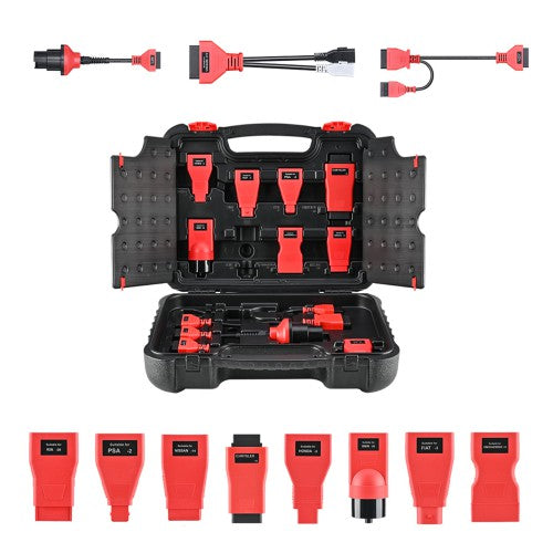 Autel MaxiPRO MP900-BT KIT Update of MP900Z-BT Supports DoIP CAN-FD, 40+ Services, ECU Coding, 11 PCS OBD1 Cable, FCA Autoauth