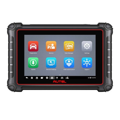 (US Ship)Autel Scanner MaxiCOM MK900 Update of MK808S, MK808BT PRO w/ 40+ Service, 3000+ Active Tests, All System Diagnose, FCA Autoauth & SGW, No-IP Limited Ver. of MaxiCheck MX808S, MX900 OBD2 Tool