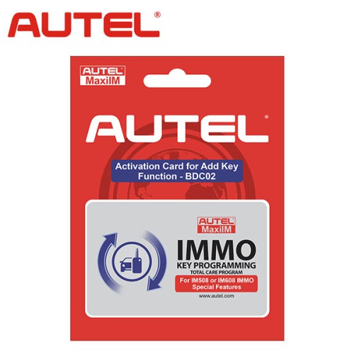 2025 Newest Autel ADD Key IMMO Programming Functionality for BMW G-Chassis Vehicles License Compatible with Autel IM508 and IM608 Line Tablets