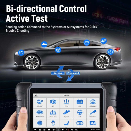Autel MaxiCOM MK808Z-BT Full System Diagnostic Tool Support 28+ Services Update Version Of MK808 MX808