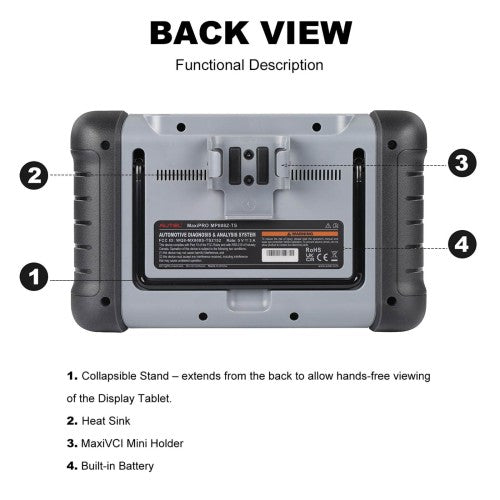 (US Ship)[2 Years Free Update]Autel MaxiPRO MP808TS MP808Z-TS TPMS Relearn Tool with Complete TPMS and Sensor Programming Full System Diagnose Support 31+ Special Functions ECU Coding Ship from US