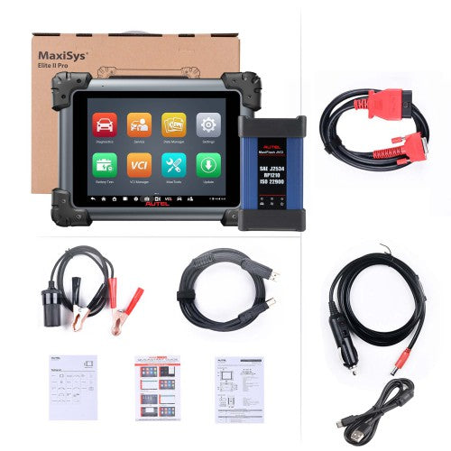 (US Ship)[2 Years Free Update ]Autel MaxiSys Elite II Pro Automotive Full System Diagnostic Tool with MaxiFlash VCI Support SCAN VIN and Pre&Post Scan