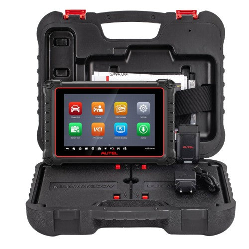 Autel MaxiPRO MP900-BT KIT Update of MP900Z-BT Supports DoIP CAN-FD, 40+ Services, ECU Coding, 11 PCS OBD1 Cable, FCA Autoauth