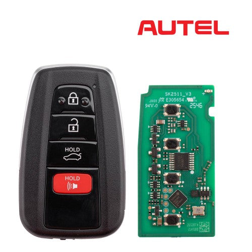 AUTEL IKEYTY003AL 4 Buttons 315/433 MHz