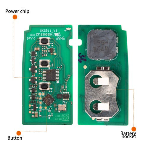 AUTEL IKEYTY003BL Key For Toyota 4D/ 8A