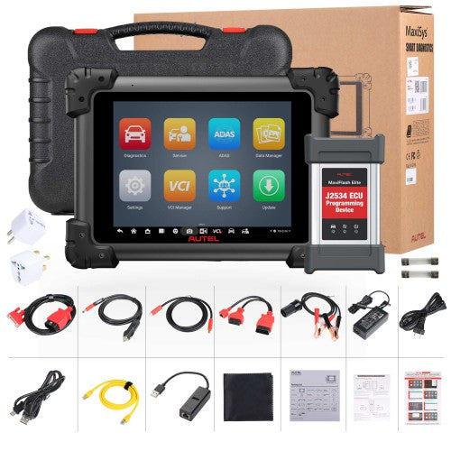(US Ship)[2 Years Free Update ]Autel MaxiSys Elite II Pro Automotive Full System Diagnostic Tool with MaxiFlash VCI Support SCAN VIN and Pre&Post Scan