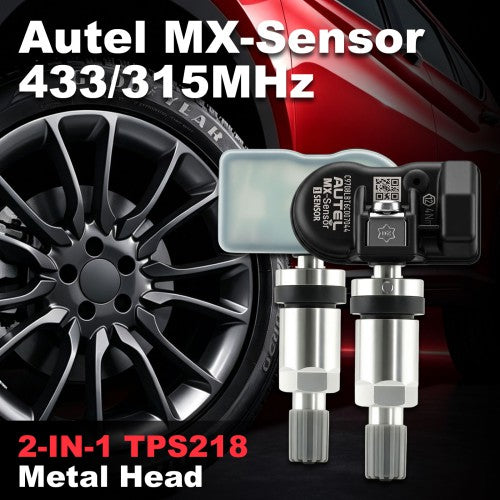 (Sept Sale)Autel MX-Sensor 433/315MHz 2-IN-1 TPS218 Metal Head