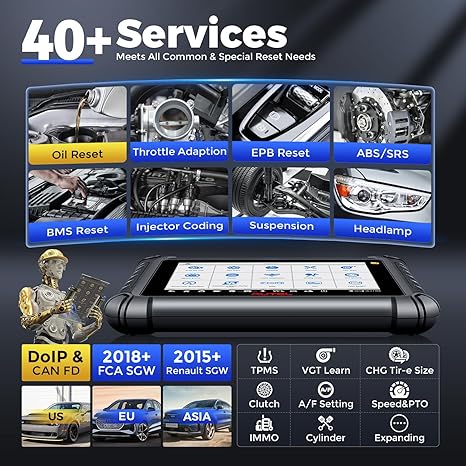 Autel MX900TS Scanner - 2025 Diagnostic Tool With TPMS & Bidirectional Controls