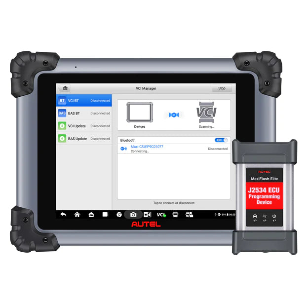Autel Maxisys MS908CV II (US Version)Heavy Duty Truck Scanner with J2534 ECU Programming, Diesel & Gasoline Scan Tool, Advanced ECU Coding, All System Diagnosis, Active Test, 48+ Service, Upgraded Of MS908CV