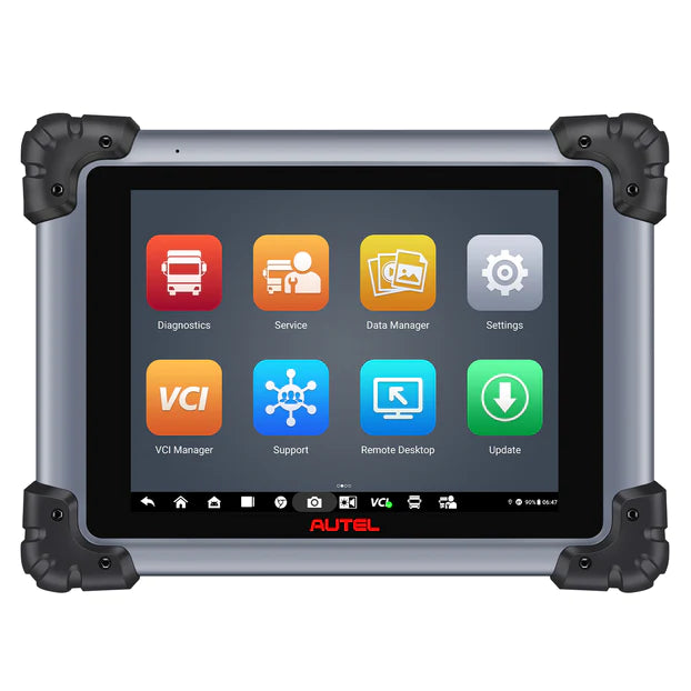 Autel Maxisys MS908CV II (US Version)Heavy Duty Truck Scanner with J2534 ECU Programming, Diesel & Gasoline Scan Tool, Advanced ECU Coding, All System Diagnosis, Active Test, 48+ Service, Upgraded Of MS908CV