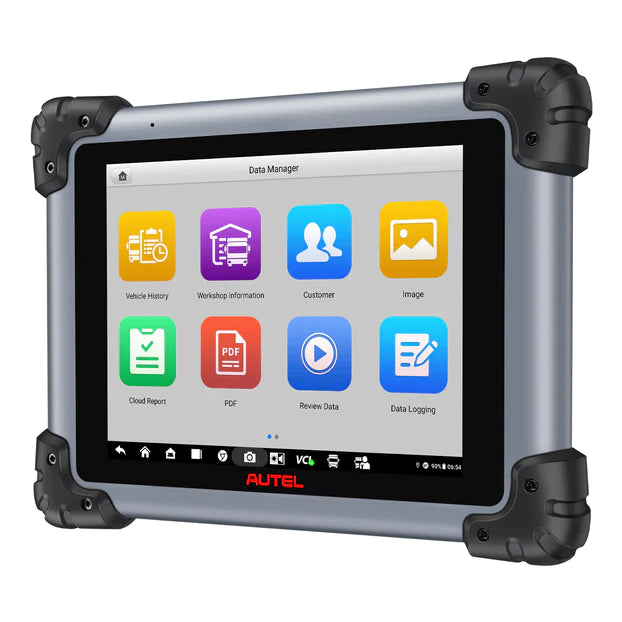 Autel Maxisys MS908CV II (US Version)Heavy Duty Truck Scanner with J2534 ECU Programming, Diesel & Gasoline Scan Tool, Advanced ECU Coding, All System Diagnosis, Active Test, 48+ Service, Upgraded Of MS908CV