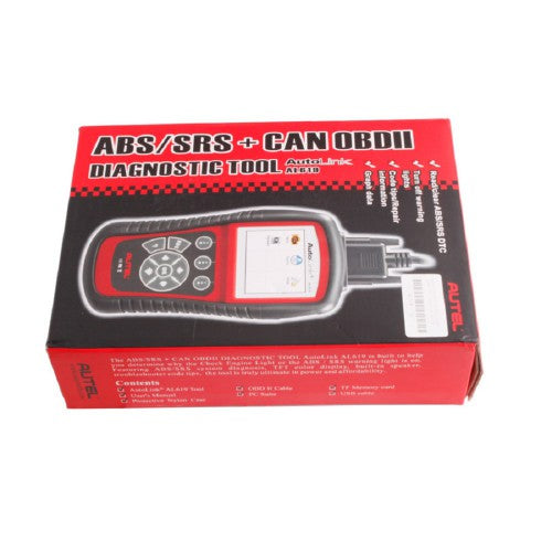 Autel AutoLink AL619 ABS/ SRS OBDII CAN Diagnostic Tool Global Free Shipping