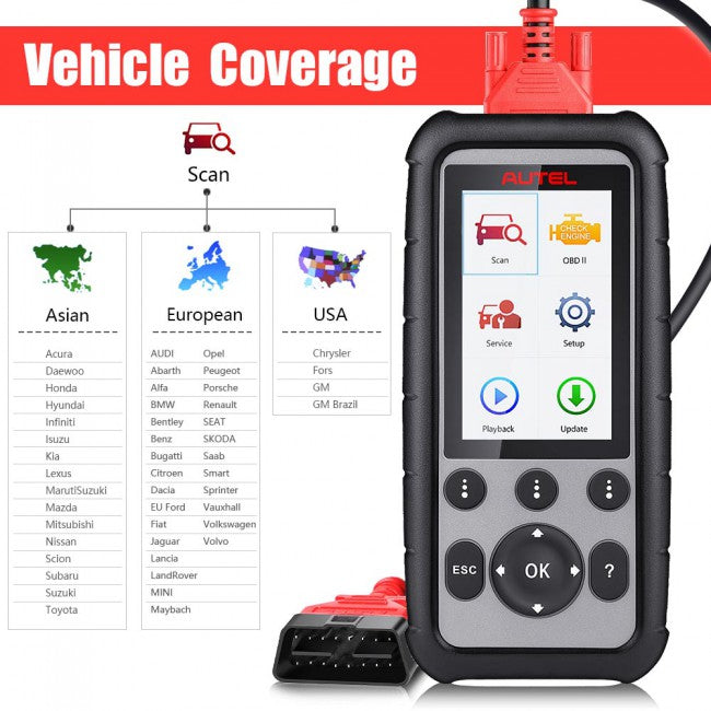 US Ship)Autel MaxiDiag MD806 Pro Full System Diagnostic Tool As Same