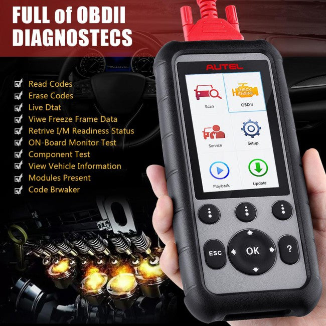 (US Ship)Autel MaxiDiag MD806 Pro Full System Diagnostic Tool As Same As Autel MD808 Pro
