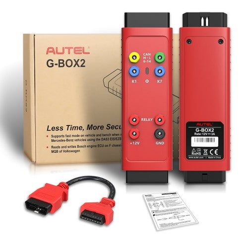 Autel G-BOX2 Accessary Tool for Mercedes All Key Lost Work with IM508 IM608 Ship from US Local Distributor