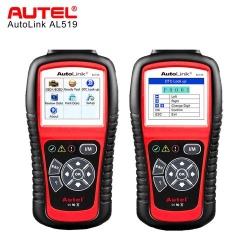 Autel AutoLink AL519 V8.02 OBDII EOBD & CAN Scan Tool Free Update Online