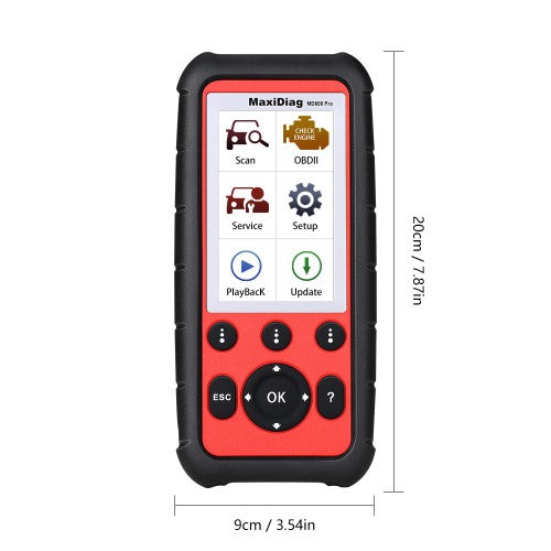 Autel MaxiDiag MD808 Pro All System Scanner Support BMS/Oil Reset/ SRS/ EPB/ DPF/ SAS/ ABS Free Update Online Ship from US