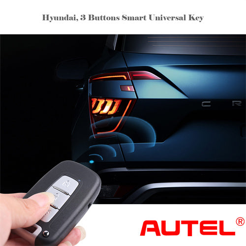 AUTEL IKEYHY003AL Hyundai 3 Buttons Universal Smart Key