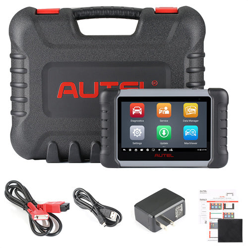 (US Ship)Autel MaxiCOM MK808Z Bidirectional Diagnostic Scanner Same as MaxiCheck MX808, 40+ Service, All/Full System Diagnosis, Injector Coding/EPB/BMS/SAS