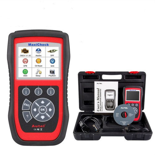 Autel MaxiCheck Pro Scan Tool with ABS/SRS Diagnostics Support ABS Brake Bleed BMS EPB SRS SAS DPF Oil Reset