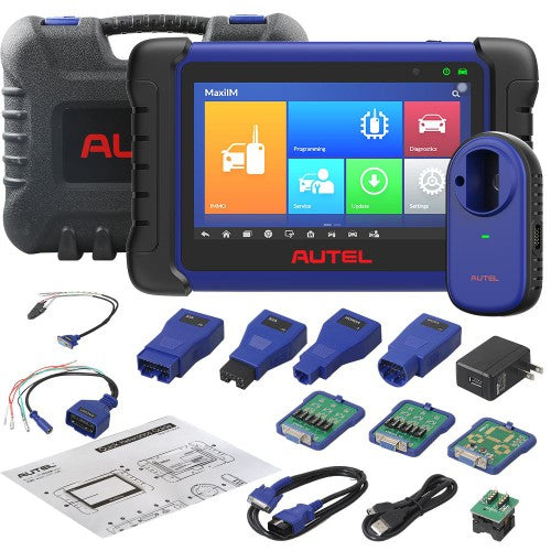[2 Years Free Update]Autel MaxiIM IM508 Advanced IMMO & Key Programming Tool Support Bi-Directional Control with OE-Level All Systems Diagnostics AutoBleed 28+ Services for Workshops/ DIYers Ship from US Local Distributor
