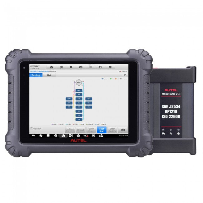 (US Ship)Original Autel MaxiSYS MS909CV Heavy Duty Bi-Directional Diagnostic Scanner W/ Bluetooth J2534 VCI Ship from US Local Distributor