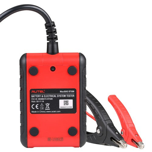 (US Ship)Autel MaxiBAS BT506 Auto Battery and Electrical System Analysis Tool Works for iOS/ Android and Autel MaxiSys Tablet