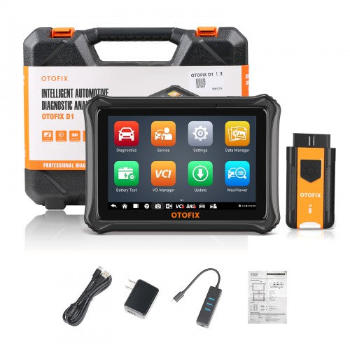 [2 Years Free Update]OTOFIX D1 Bi-directional All System Diagnostic Tool OBD2 Tablet Automotive Scanner with 30+ Service Function DPF EPB BMS Oil Reset TPMS